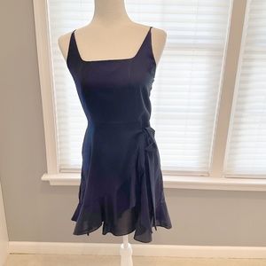 Relipop Spaghetti Strap Women’s Dress w/Tie Knot Wrap Waist (Size Medium)